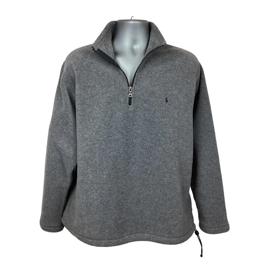 POLO by Ralph Lauren Pullover Fleece Gray